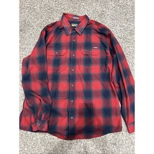 eddie bauer men's 2XL plaid long sleeve‎ Classic Fit (1730)